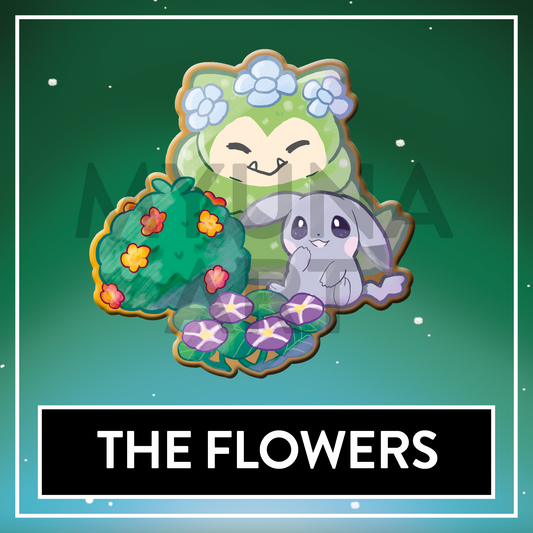 The Flowers Hard Enamel Pin