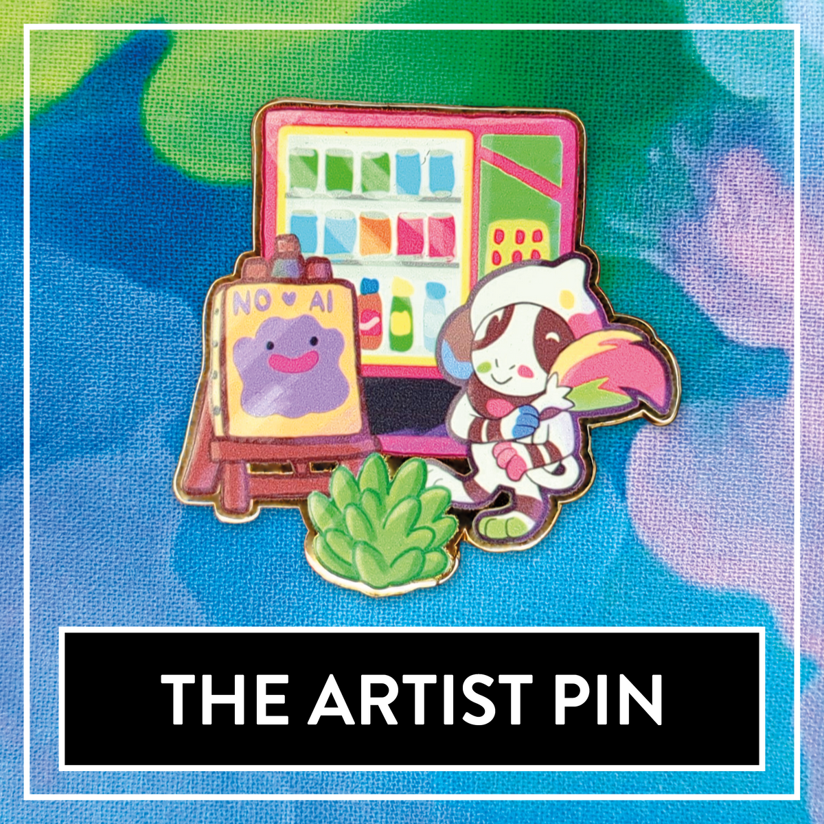 The Artist Hard Enamel Pin