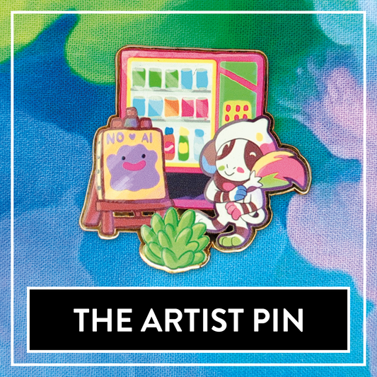The Artist Hard Enamel Pin