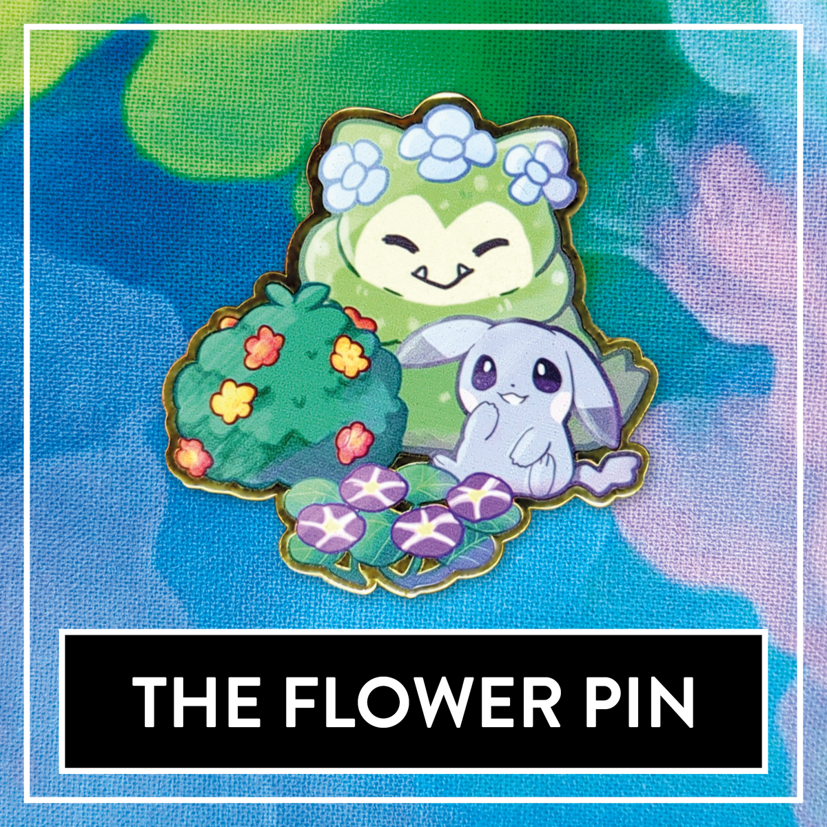 The Flowers Hard Enamel Pin