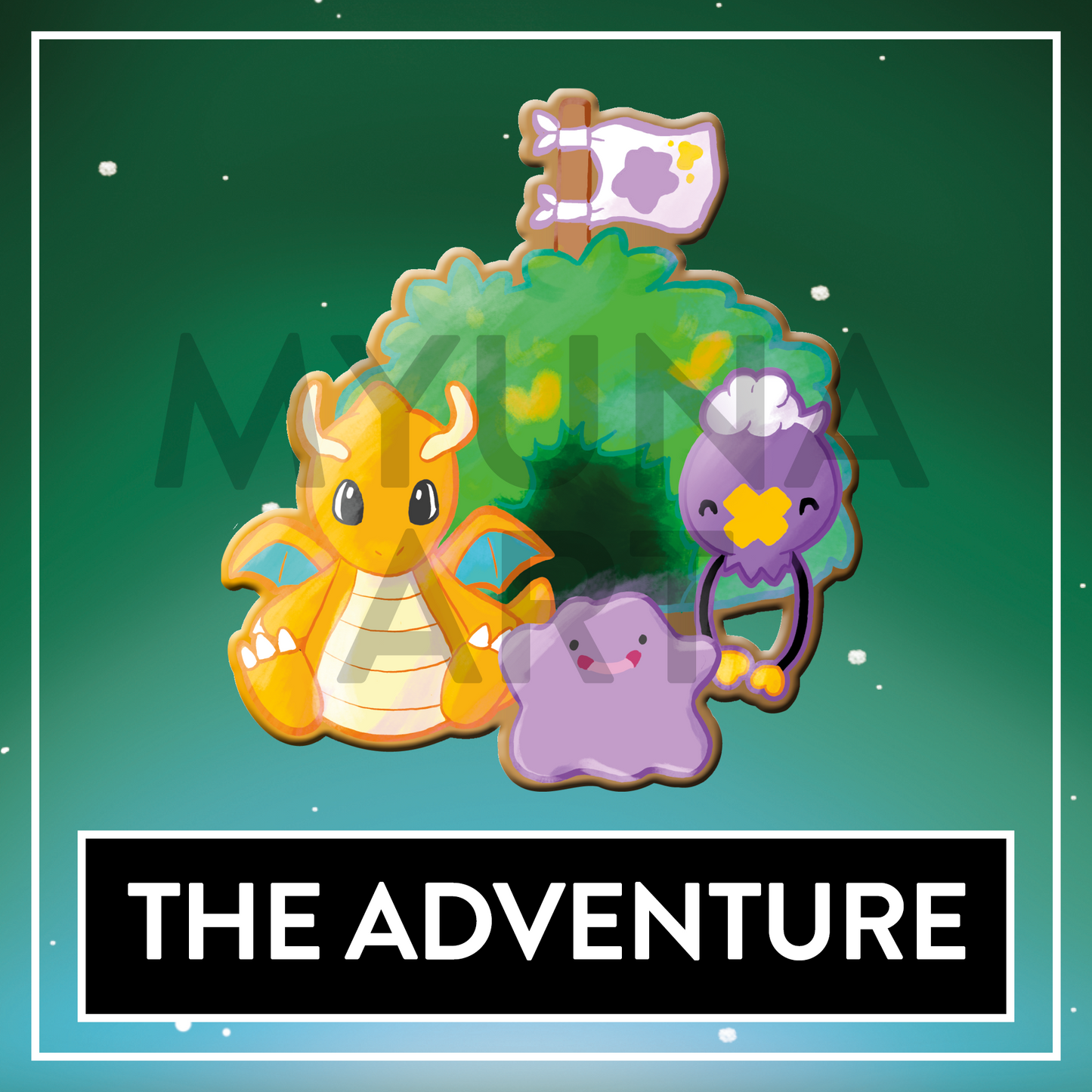 The Adventure Hard Enamel Pin