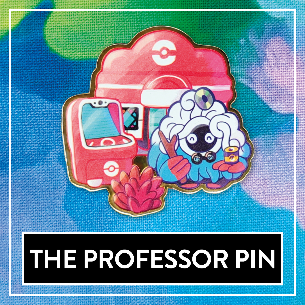 The Professor Hard Enamel Pin