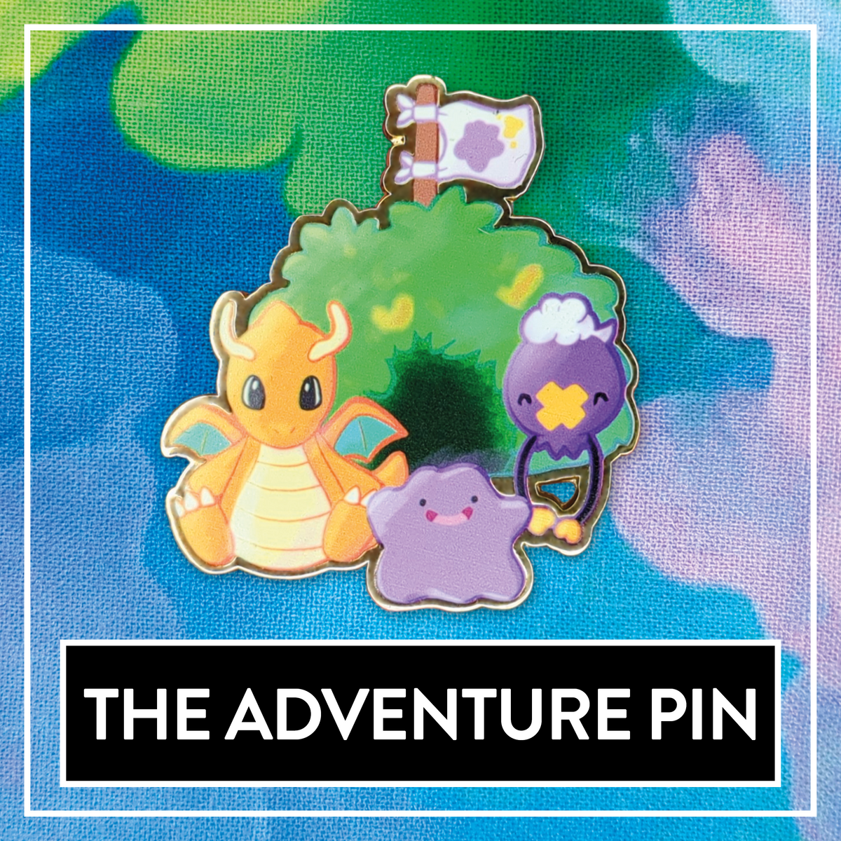 The Adventure Hard Enamel Pin