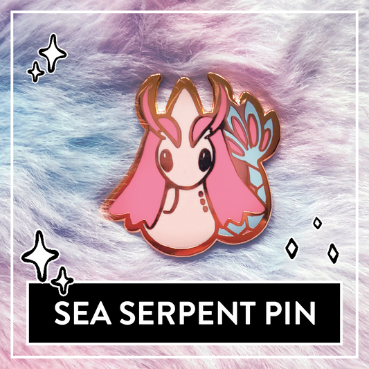 #0350 Sea Serpent Mini Pin