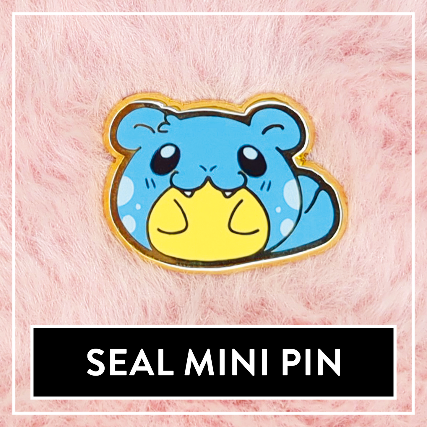 #0363 Seal Mini Hard Enamel Pin