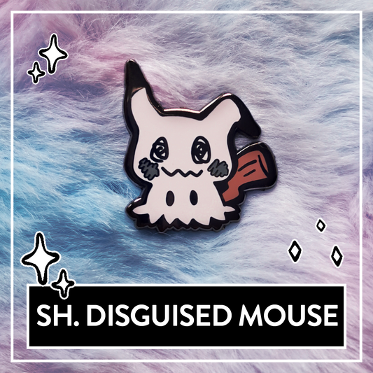 #0778 Shiny Disguised Mouse Mini Pin