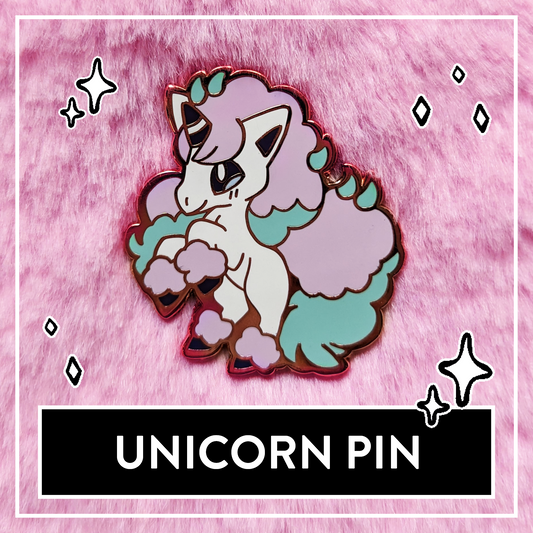 #0077 Unicorn Hard Enamel Pin