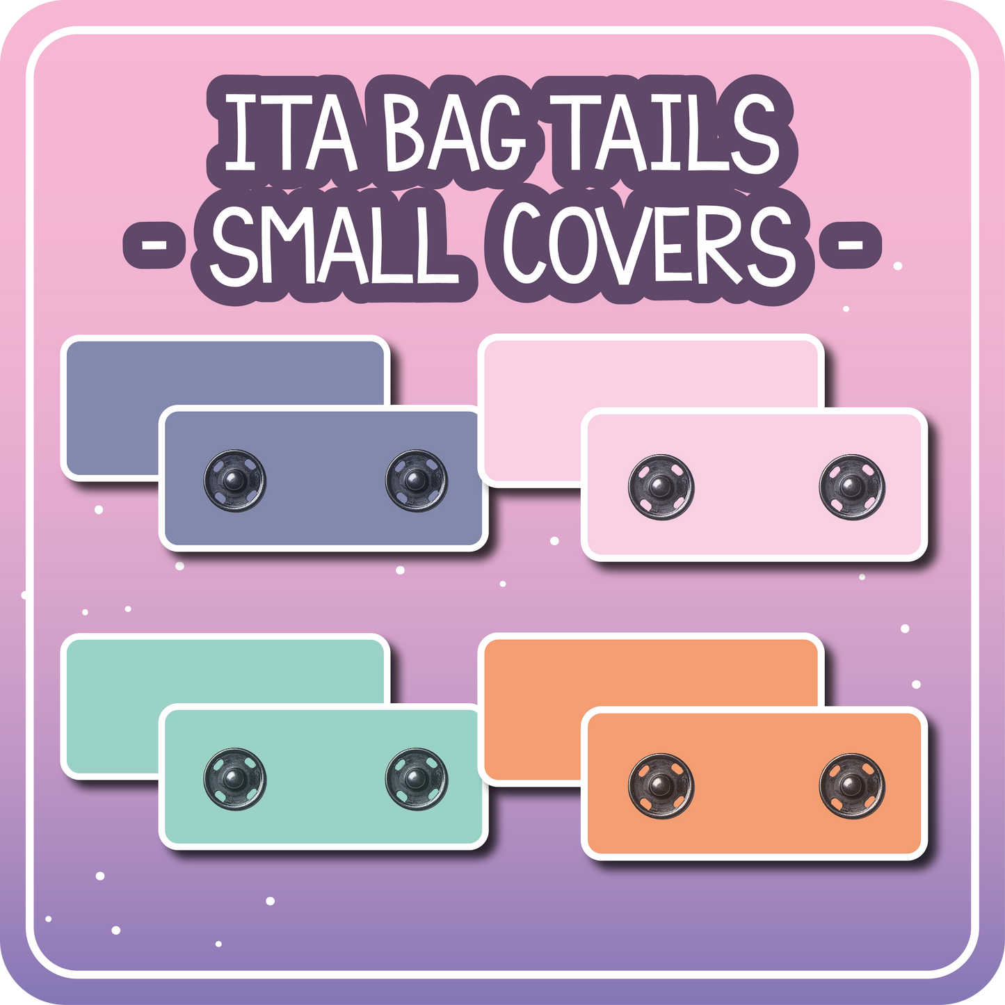 Kawaii Kompanions Ita Bag Exchangable Tails Neutral Cover