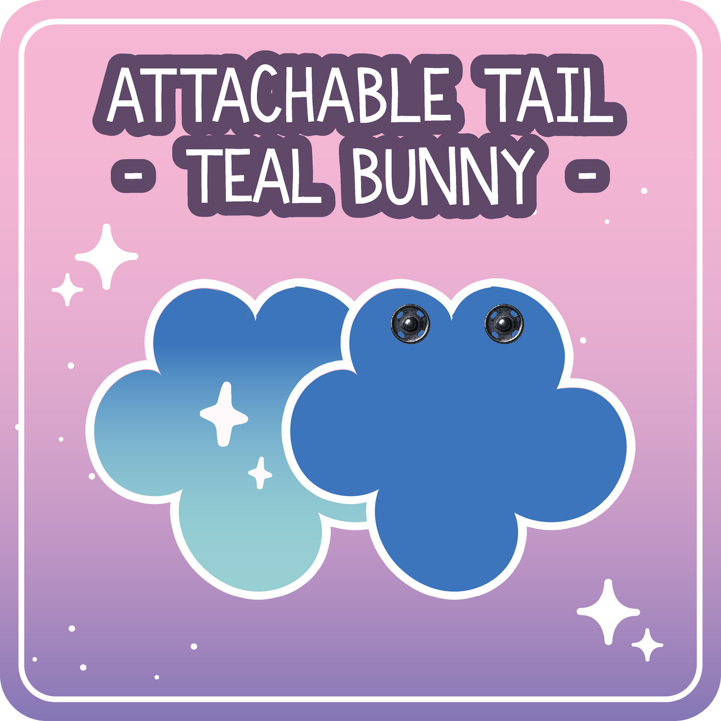 Kawaii Kompanions Ita Bag Exchangable Tails Bunny