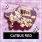 Catbus RED Hard Enamel Pin