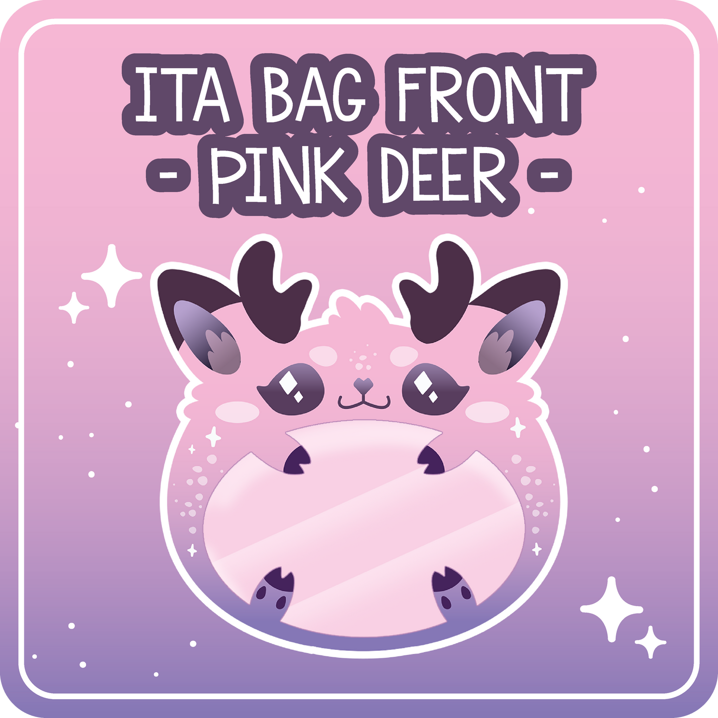Kawaii Kompanions Ita Bag Bundle Pink Deer