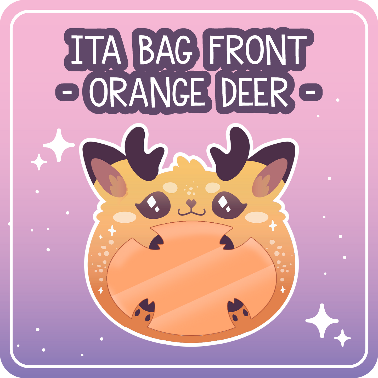 Kawaii Kompanions Ita Bag Bundle Orange Deer