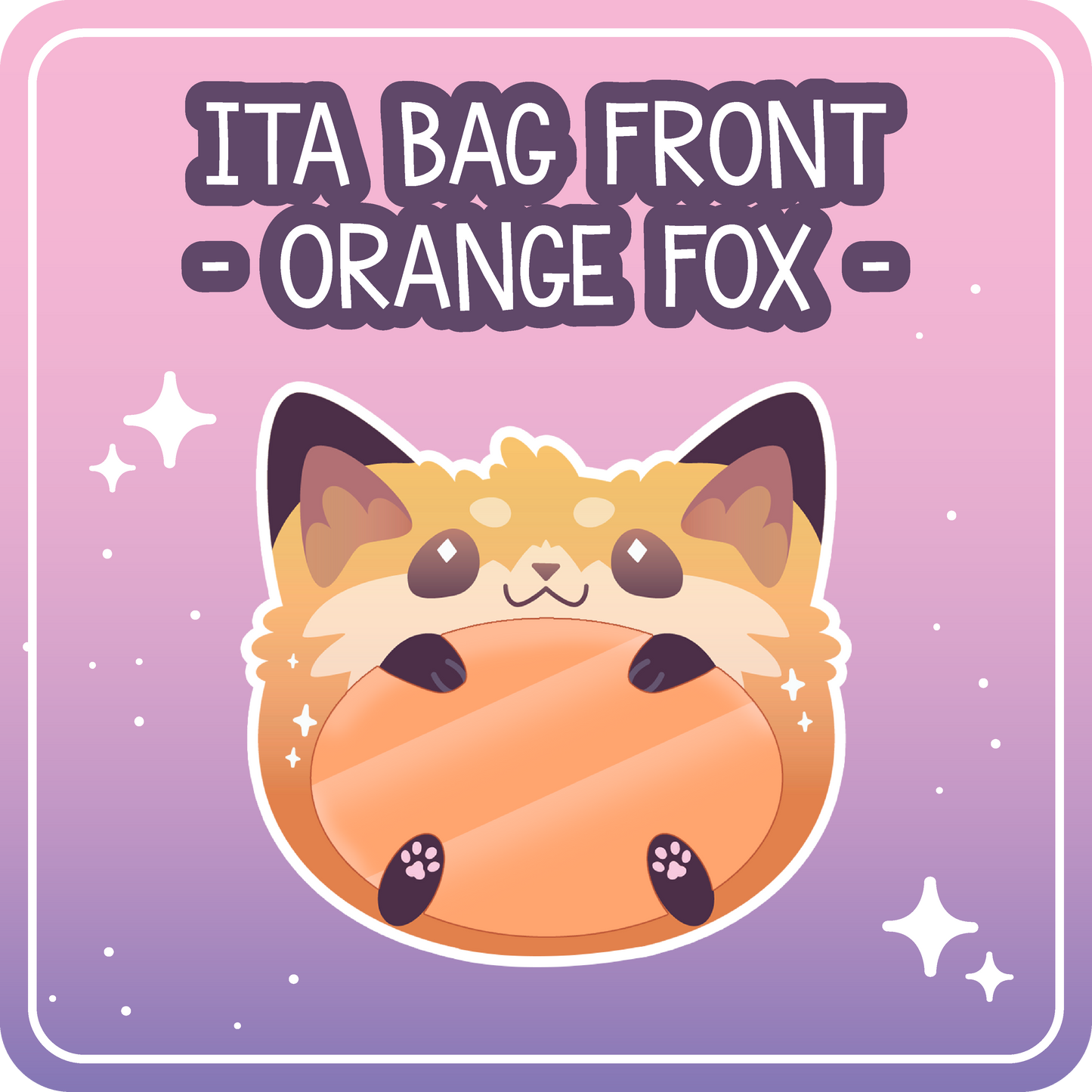 Kawaii Kompanions Ita Bag Bundle Orange Fox