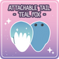 Kawaii Kompanions Ita Bag Exchangable Tails Fox