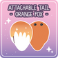 Kawaii Kompanions Ita Bag Exchangable Tails Fox