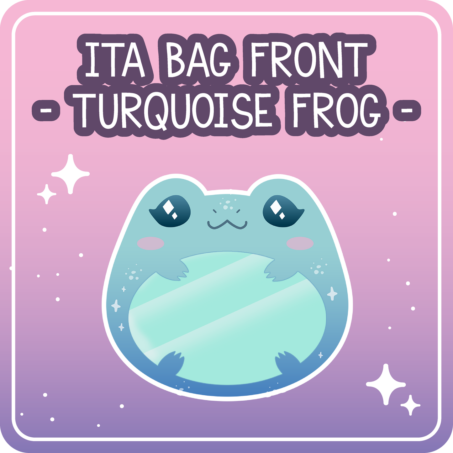 Kawaii Kompanions Ita Bag Bundle Teal Frog