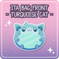 Kawaii Kompanions Ita Bag Exchangable Front Designs Cat - 4 different colors -
