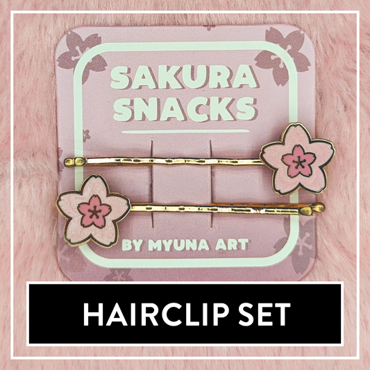 Sakura Snacks - Hairclip Set
