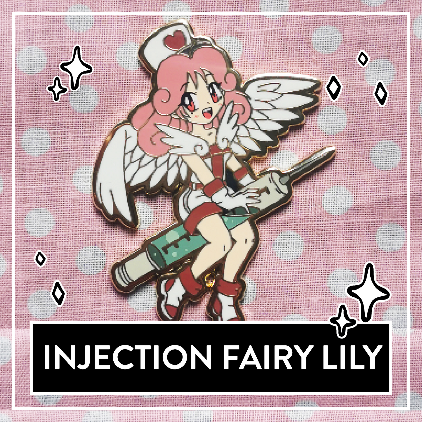 Yu-Gi-Oh! Injection Fairy Lily Enamel Pin