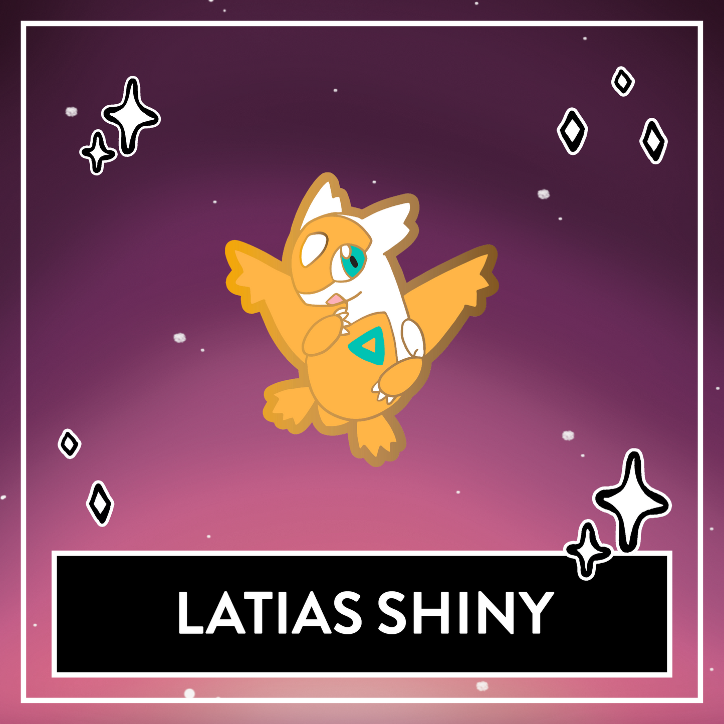 Latios & Latias Mini Pins (Normal & Shiny)