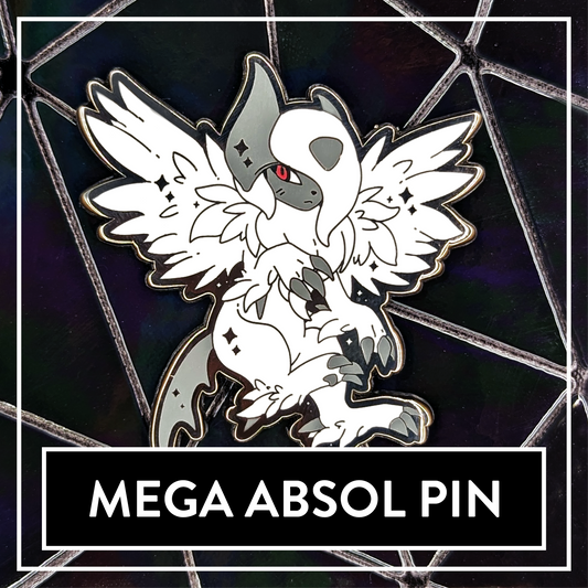 Mega Absol Enamel Pin