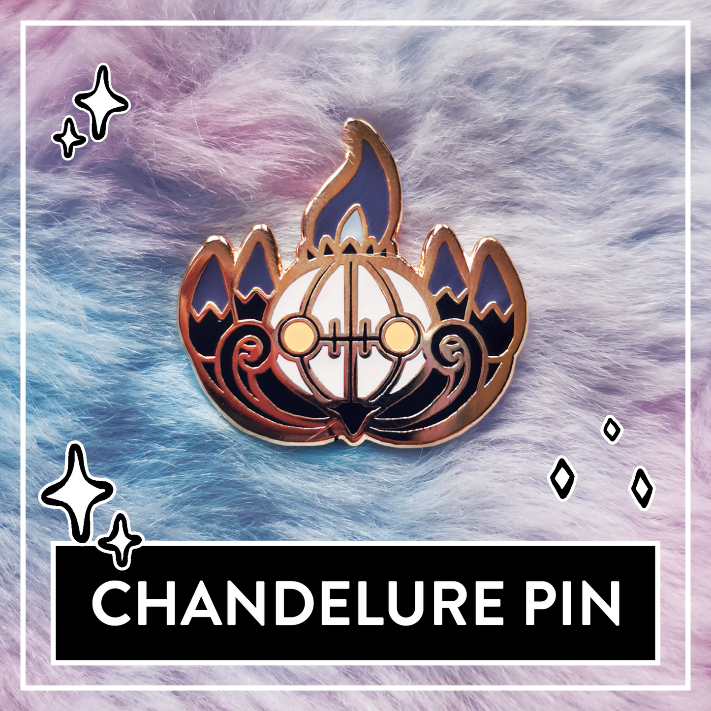 Chandelure Mini Pin