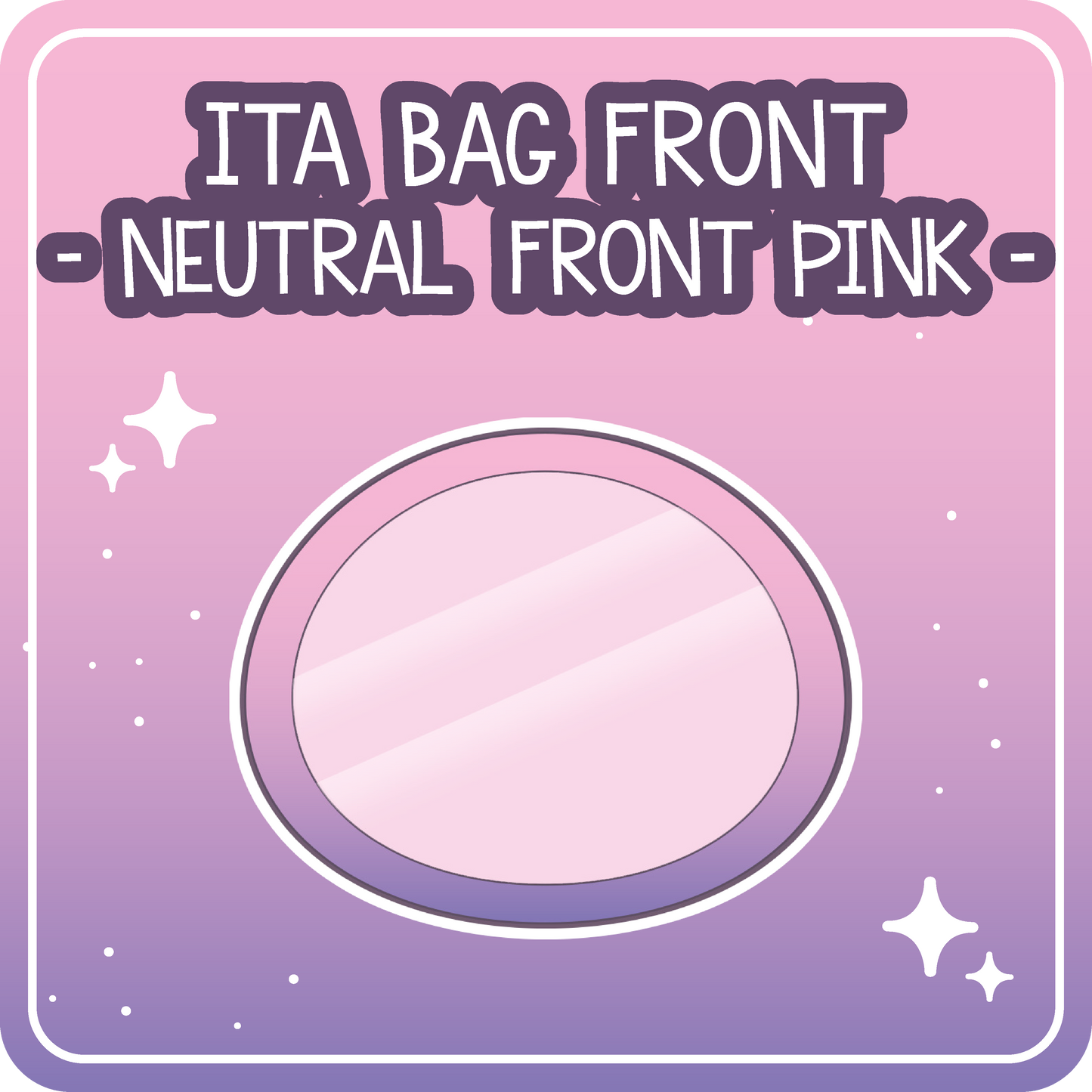 Kawaii Kompanions Ita Bag Bundle Pink Neutral Front