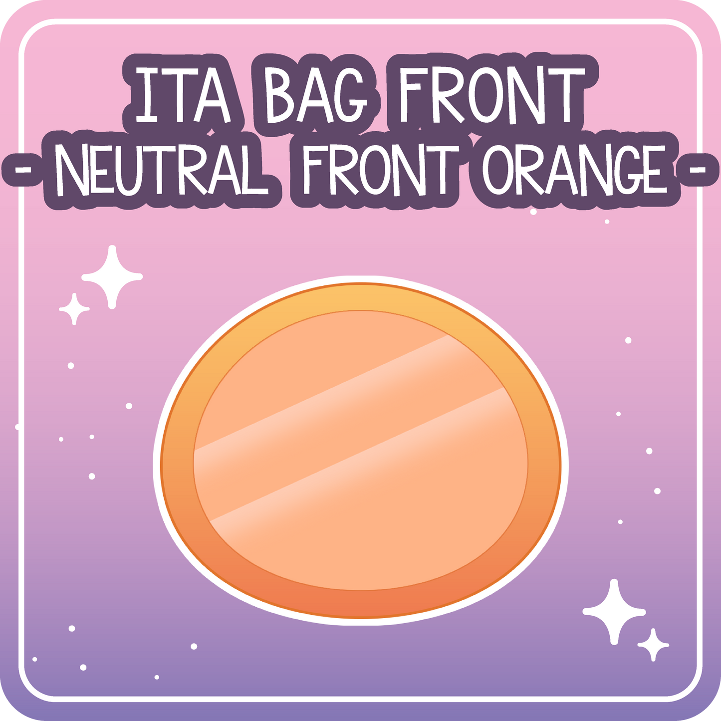 Kawaii Kompanions Ita Bag Bundle Orange Neutral Front