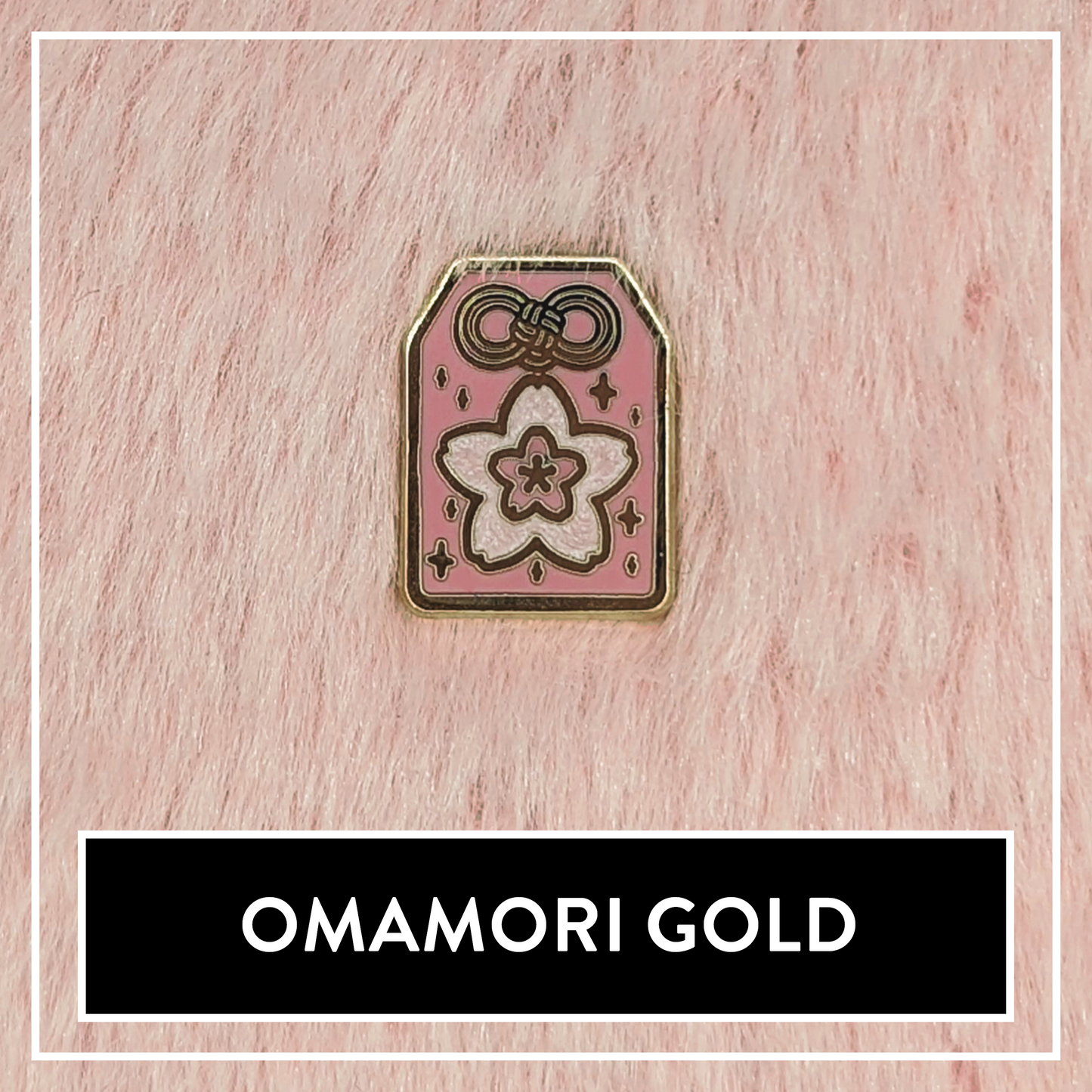 Sakura Snacks - Omamori Boardfiller Mini Pin Gold
