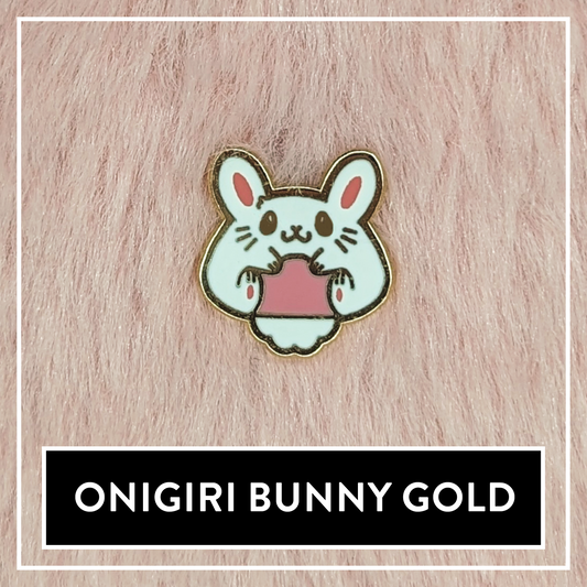 Sakura Snacks - Onigiri Boardfiller Mini Pin Gold