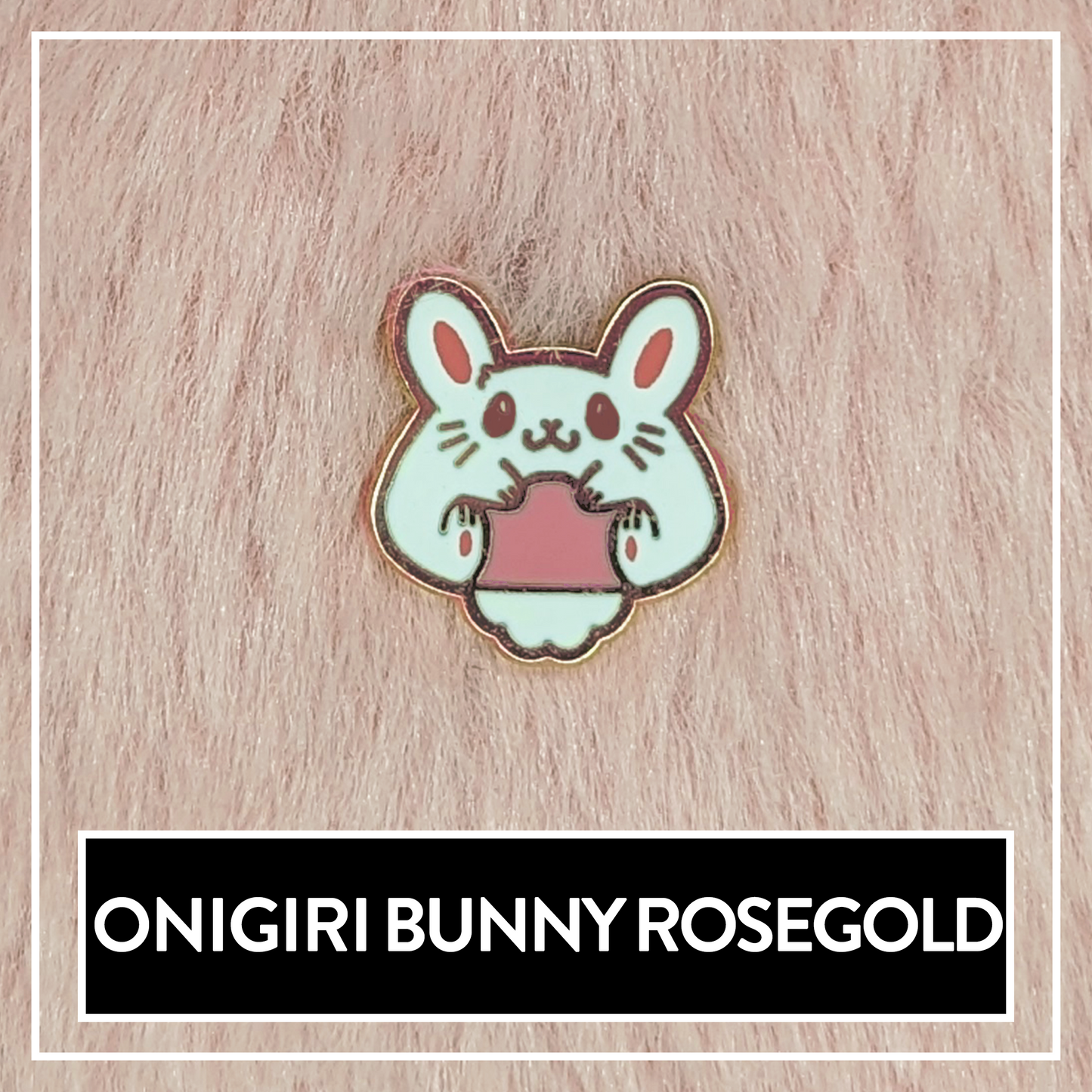 Sakura Snacks - Onigiri Boardfiller Mini Pin Rose Gold