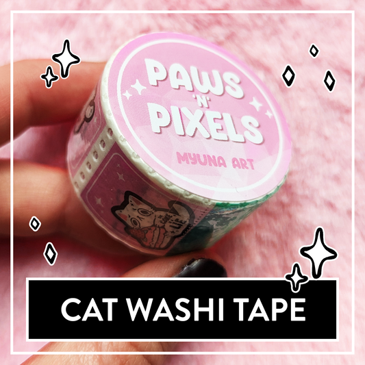 Paws'n'Pixels Stamp Washi Tape