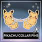 Pikachu Collar Pin Set