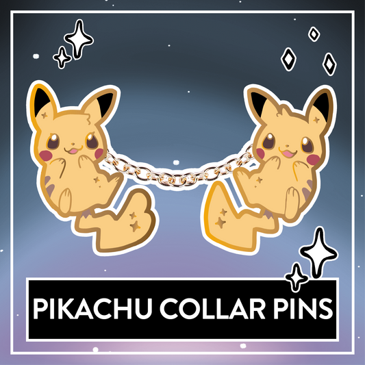 Pikachu Collar Pin Set