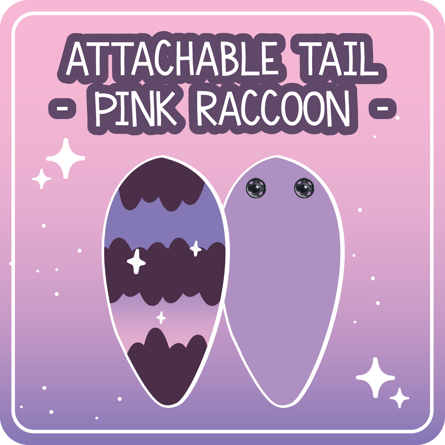 Kawaii Kompanions Ita Bag Bundle Pink Raccoon