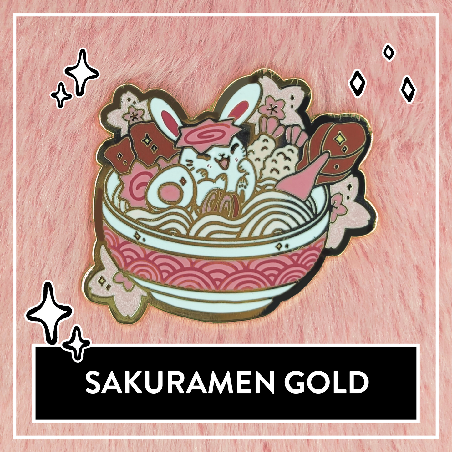 Sakura Snacks - Sakuramen Pin Gold