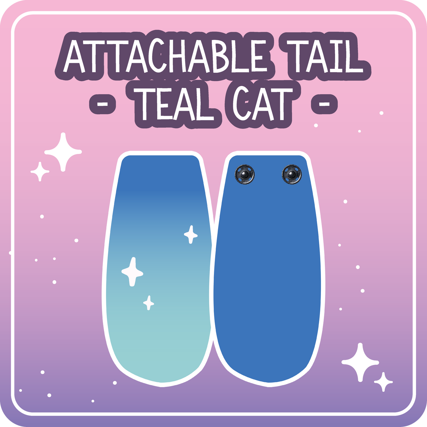 Kawaii Kompanions Ita Bag Exchangable Tails Cat