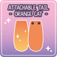 Kawaii Kompanions Ita Bag Exchangable Tails Cat