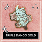 Sakura Snacks - Triple Dango Pin Gold