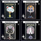 Myuna’s Japanese Yōkai Hard Enamel Pendant Pin Series