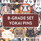 PIN SECONDS B-Grade Grab Bag, Lucky Bag with Hard Enamel Pins, Fanart, Own Art, Pop Culture <3 Surprise Bag with cute Pins