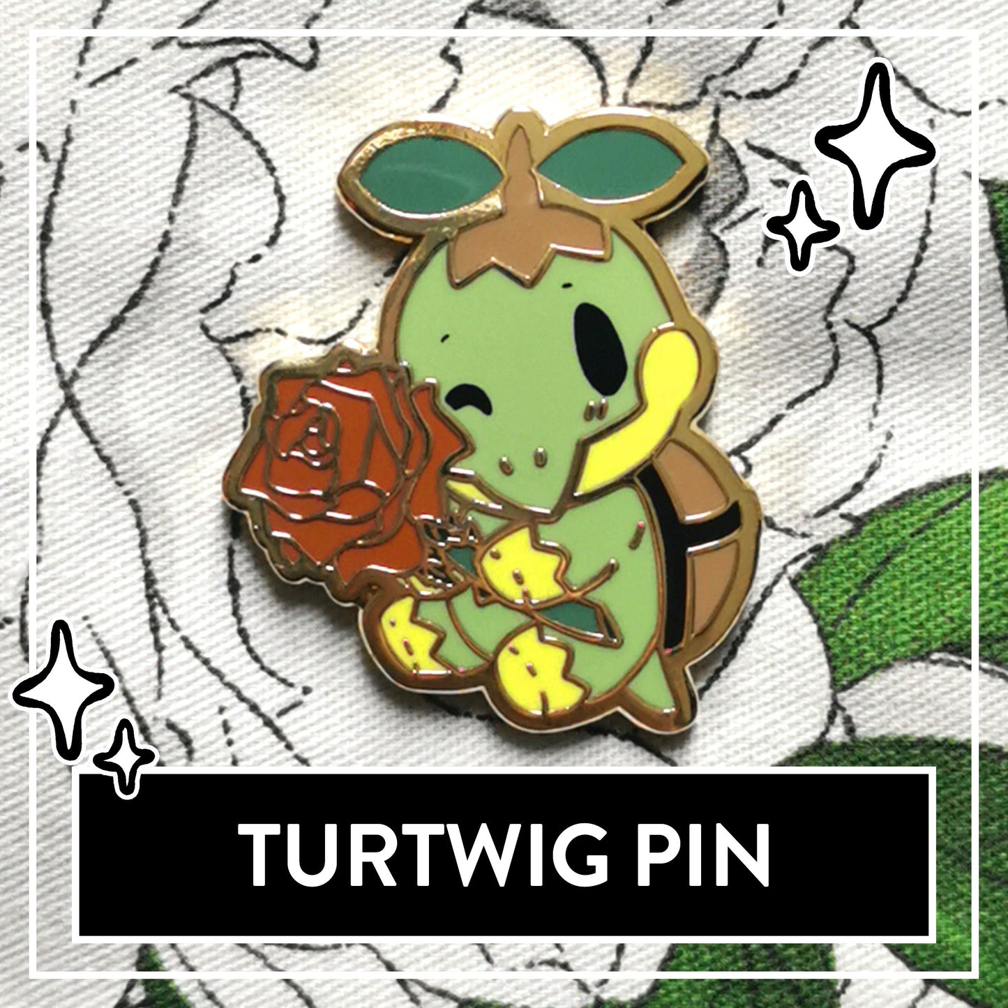 Turtwig Mini Pin