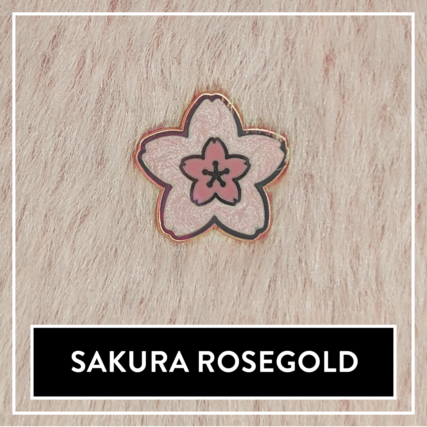 Sakura Snacks - Sakura Boardfiller Mini Pin Rosegold